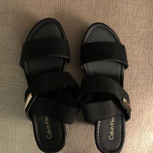Calvin Klein stretchy wedge